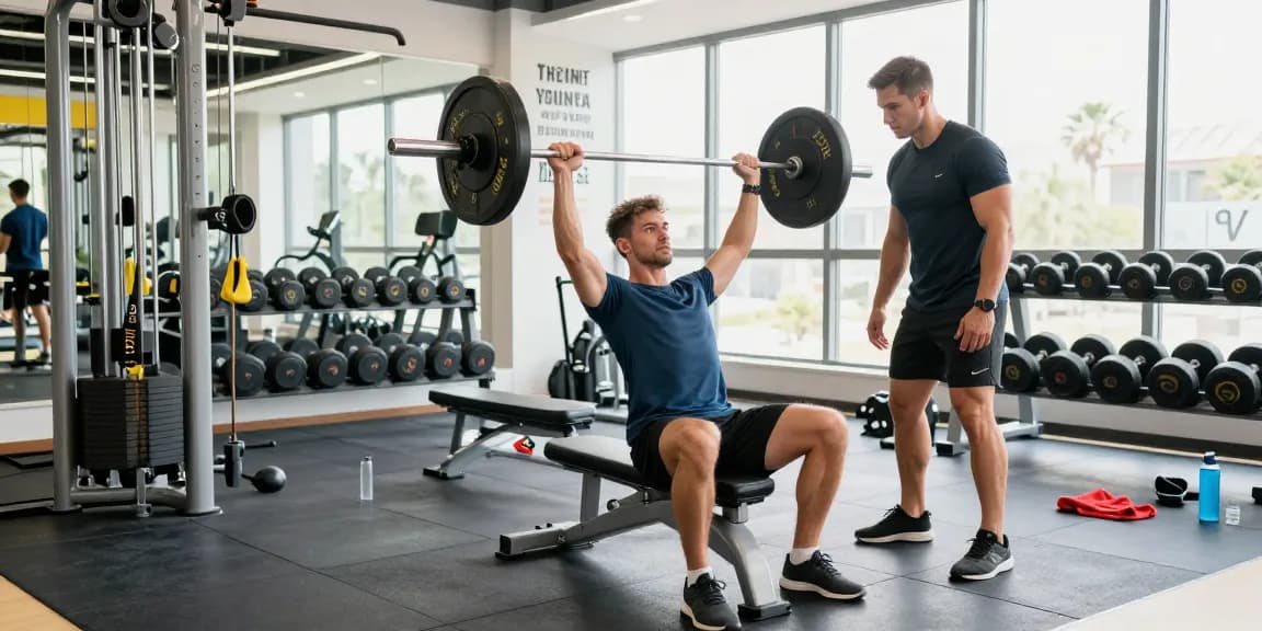 Deus Medical Shop offers premium fitness products in a bright gym