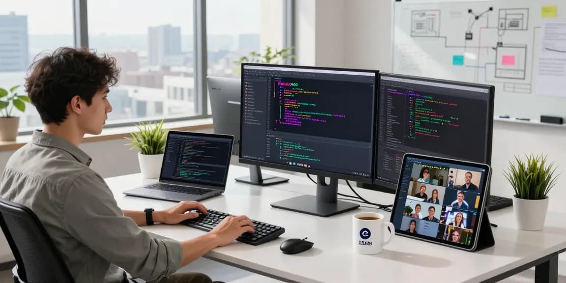 NAGA2000 software development environment showcasing a modern coding workspace and collaborative tools.
