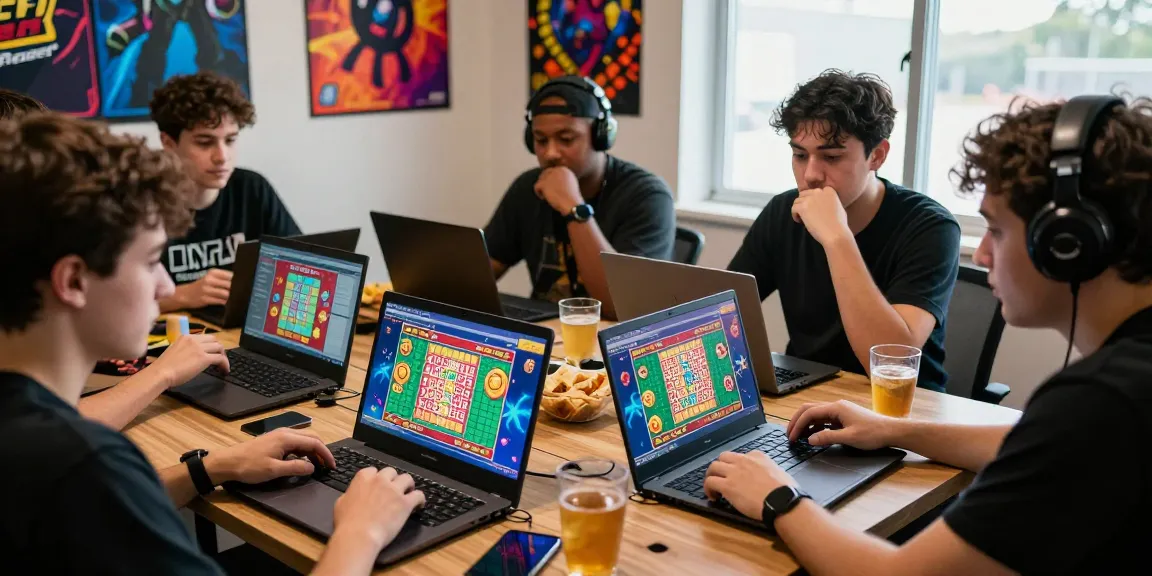 Pengalaman bermain angka di Diana4D dengan pemain menikmati permainan lotere online, menampilkan momen juara dan suasana penuh warna.