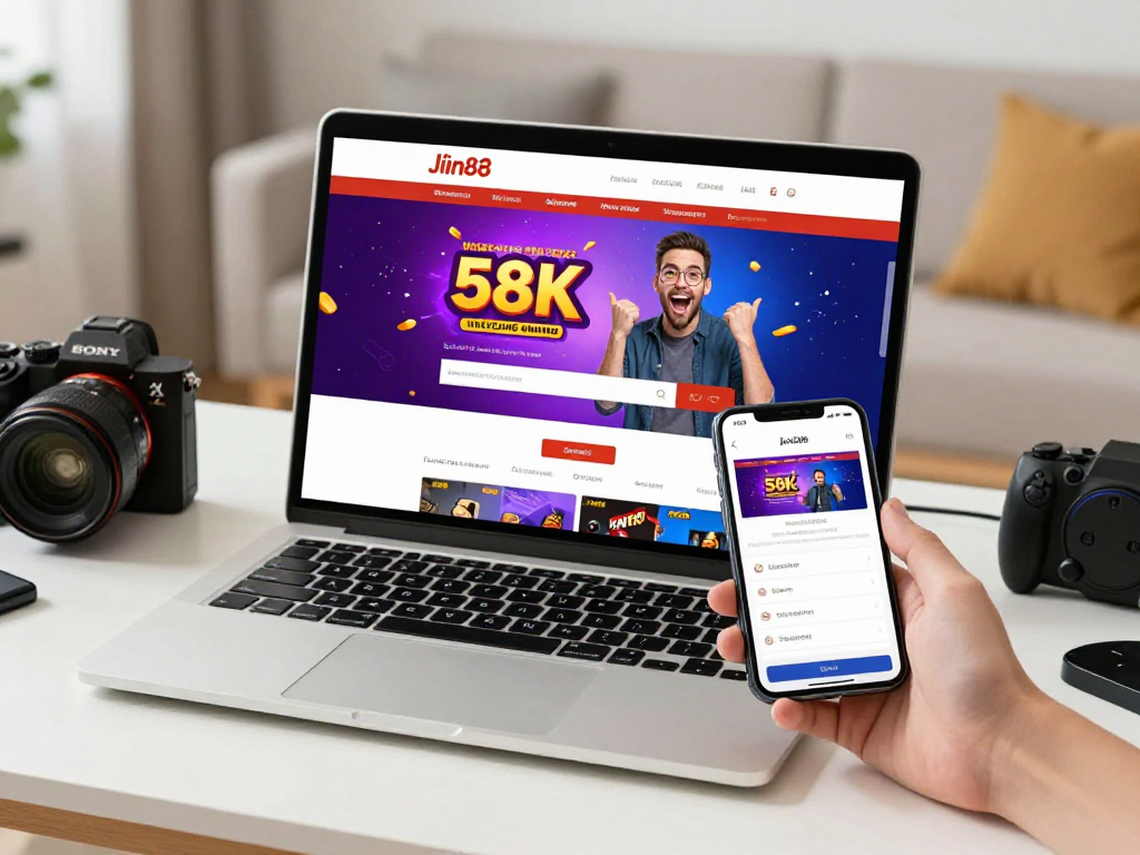 Đăng ký Jin88 với khuyến mãi 58k trên nền tảng hiện đại, dễ sử dụng