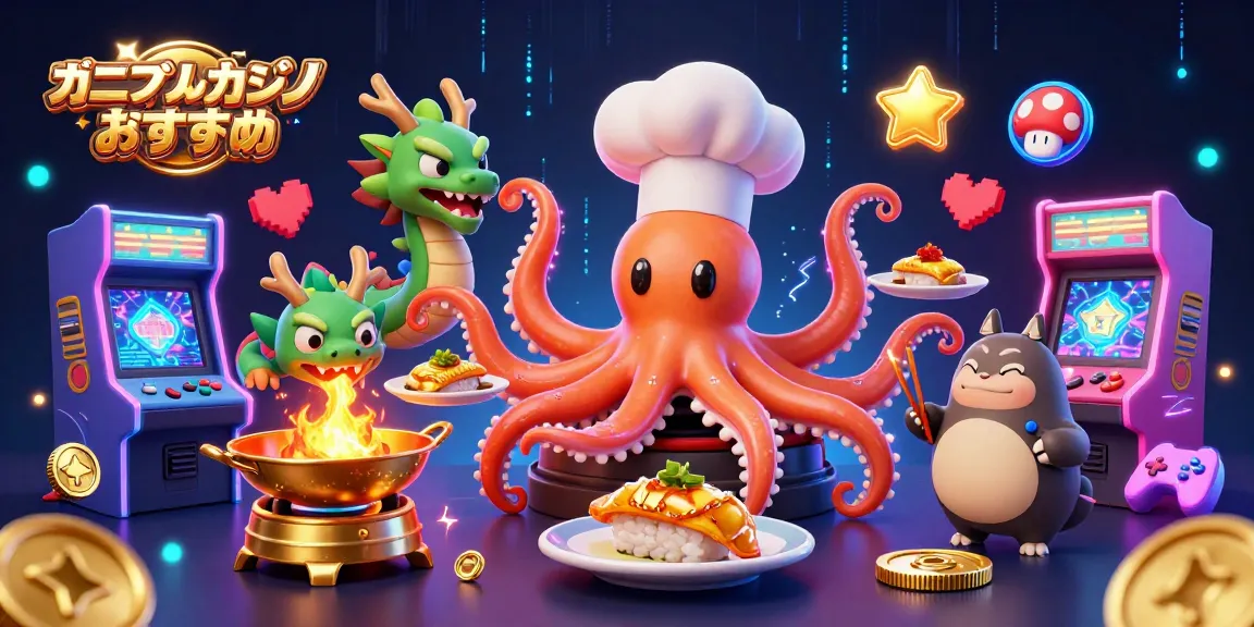 オンラインカジノ おすすめのゲームを彩る3Dイラスト