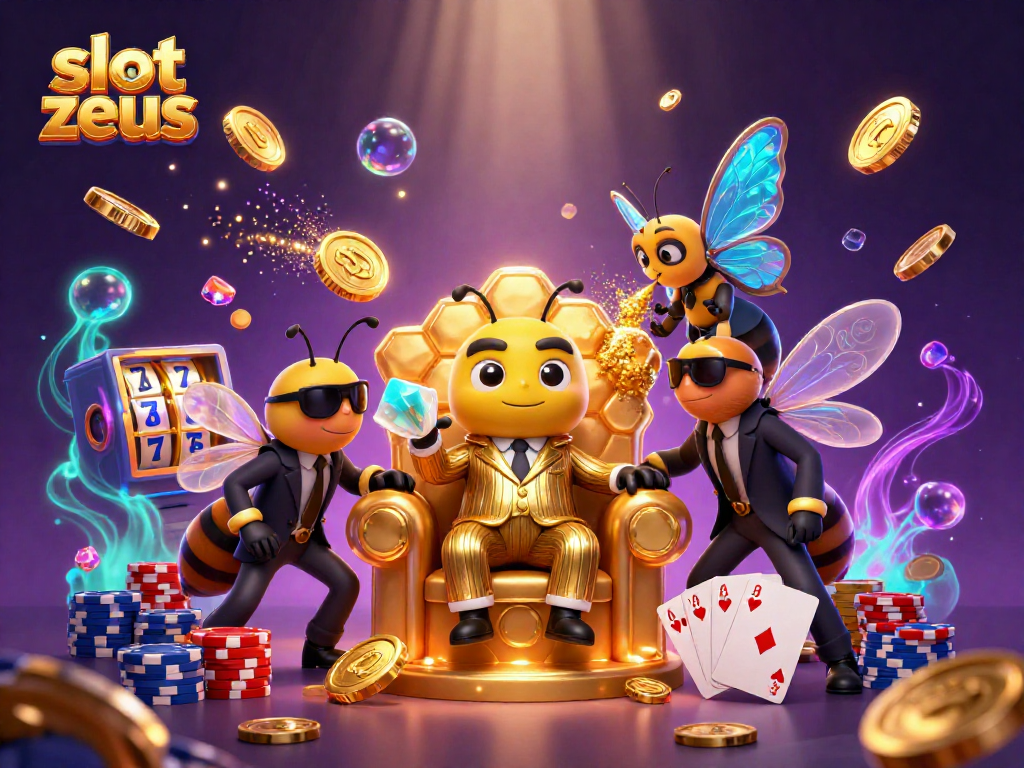Play the exciting slot zeus game with vibrant graphics and cascading rewards in a dynamic casino world.