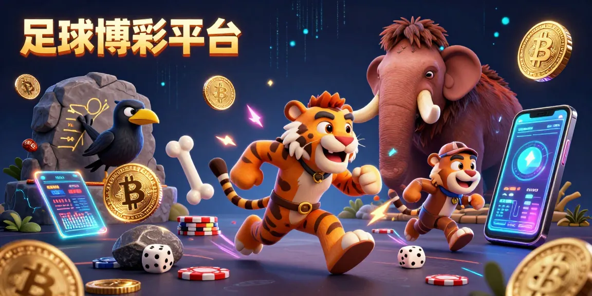足球博彩平台展示了生動的場景,洞穴裡的賭博活動結合了數位貨幣與古代元素、豐富的娛樂體驗。