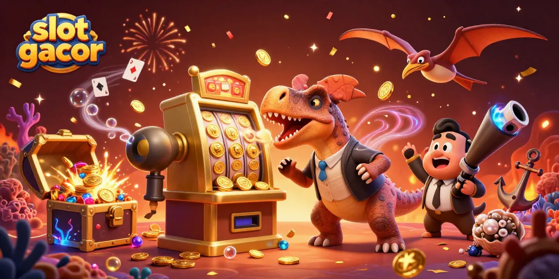 Simulasikan kemenangan besar dengan slot gacor yang menarik dan karakter unik dalam kasino.