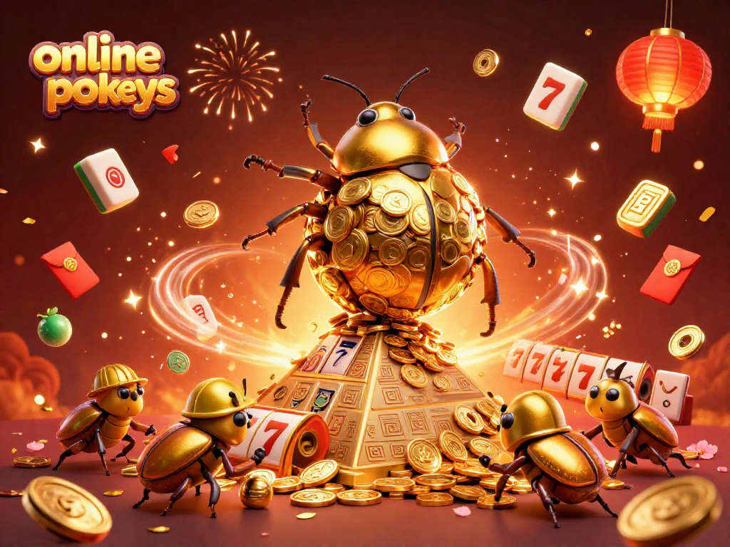 Engage in exciting online pokies gameplay with vibrant 3D casino imagery featuring fun themes and characters.