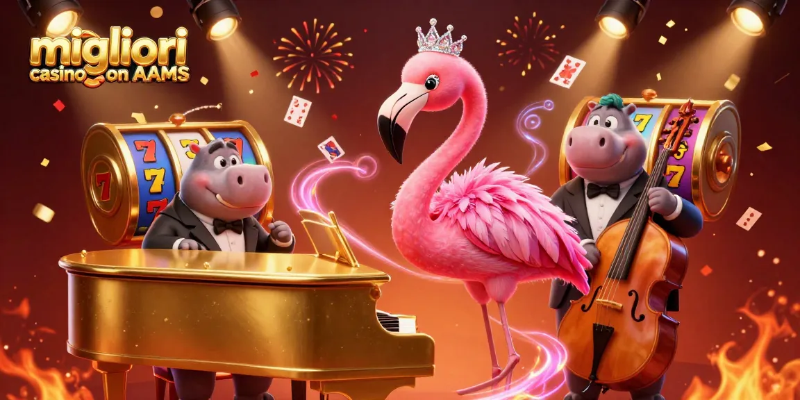 Scopri i migliori casino non AAMS con fantastici eventi e simboli di casinò, tra cui slot e 7 fortunati.