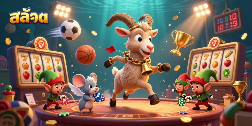 เล่นเกมสล็อต สล็อตในคาสิโนที่เต็มไปด้วยความสนุกสนานและน่าตื่นเต้น รวมถึงคาแรคเตอร์น่ารักและตลก