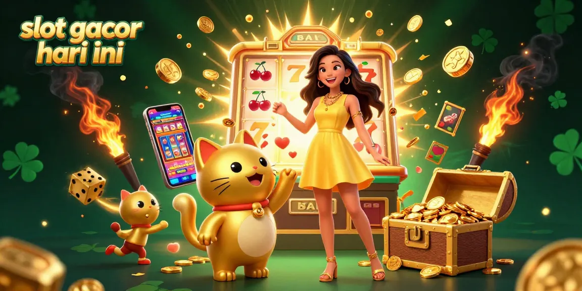 Engage in action-packed gameplay with slot gacor hari ini as the vibrant jackpot scene unfolds.