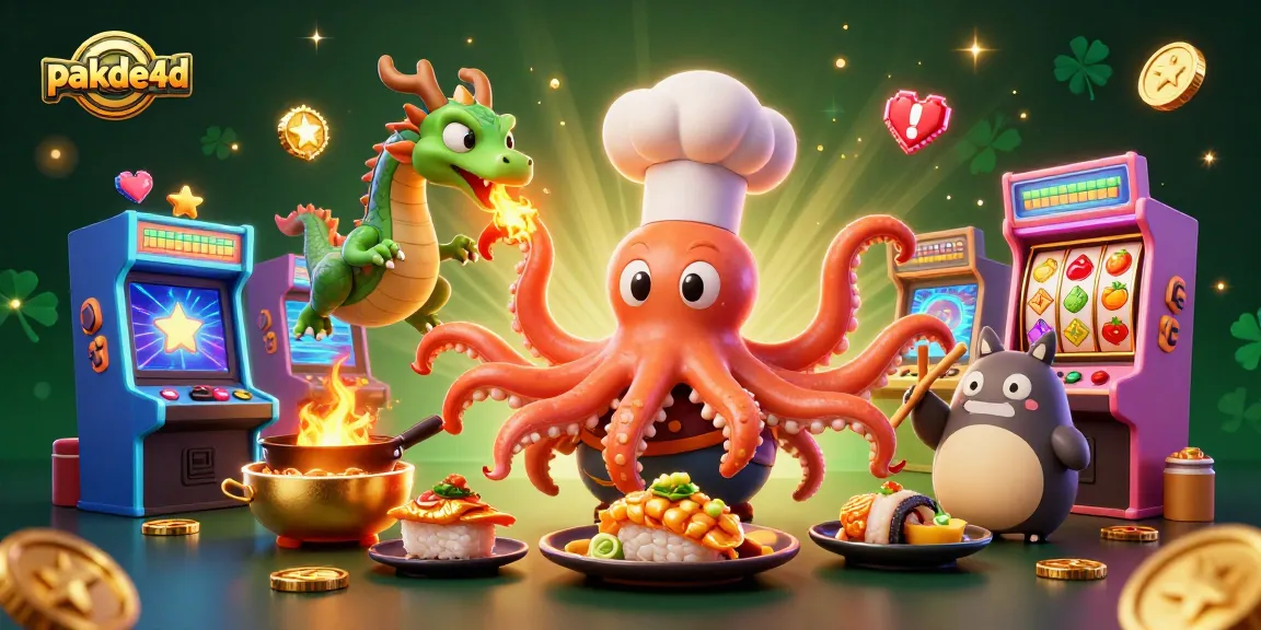 Experience excitement with pakde4d in a 3D casino scene featuring characters and vibrant gaming elements.
