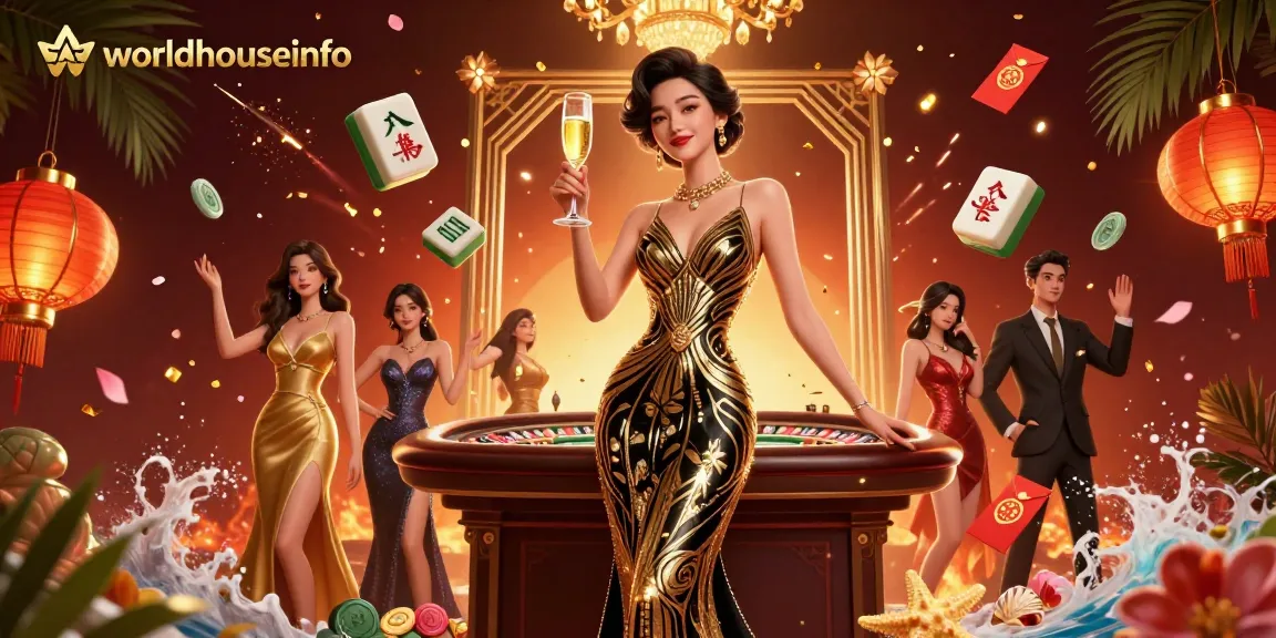 Experience thrilling gaming action with worldhouseinfo showcasing a glamorous casino atmosphere.