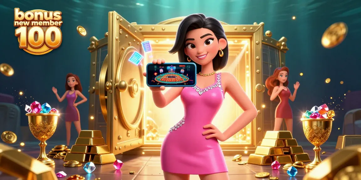Engage in thrilling gameplay with the bonus new member 100 at a live casino!