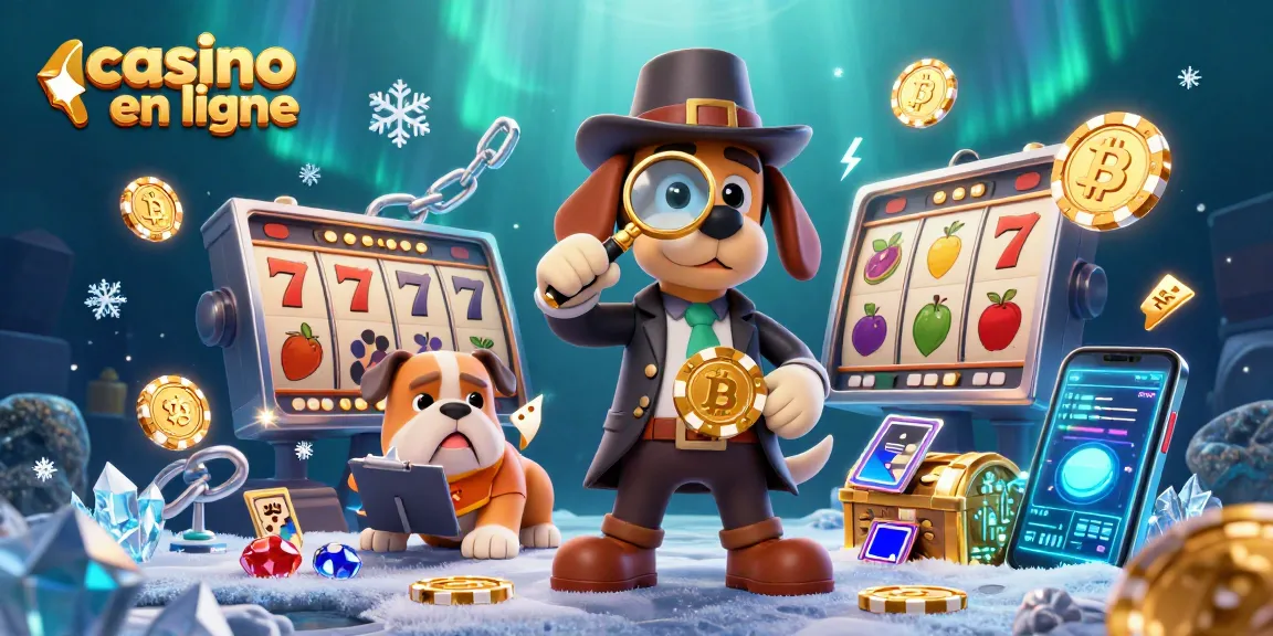 Jouez à des jeux passionnants au casino en ligne avec le duo de détectives découvrant des trésors de jackpot.