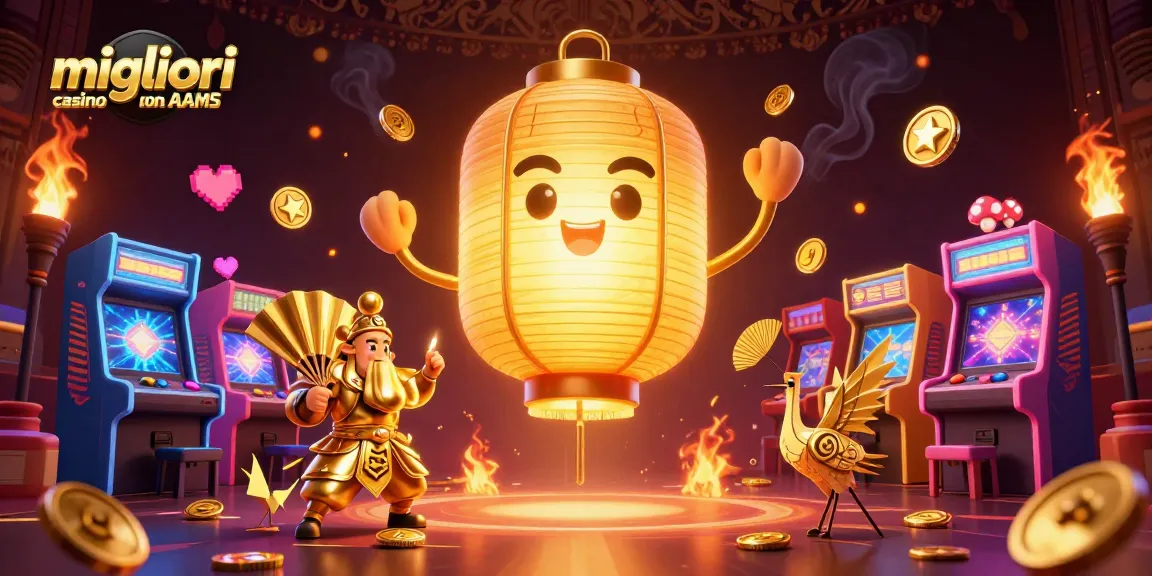 Scopri i migliori casino non AAMS in Italia con questa illustrazione 3D vivace e dettagliata.