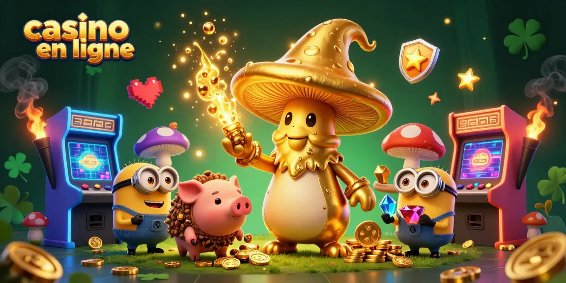Jouez au casino en ligne avec un royaume magique rempli de richesses dorées et de jeux captivants.