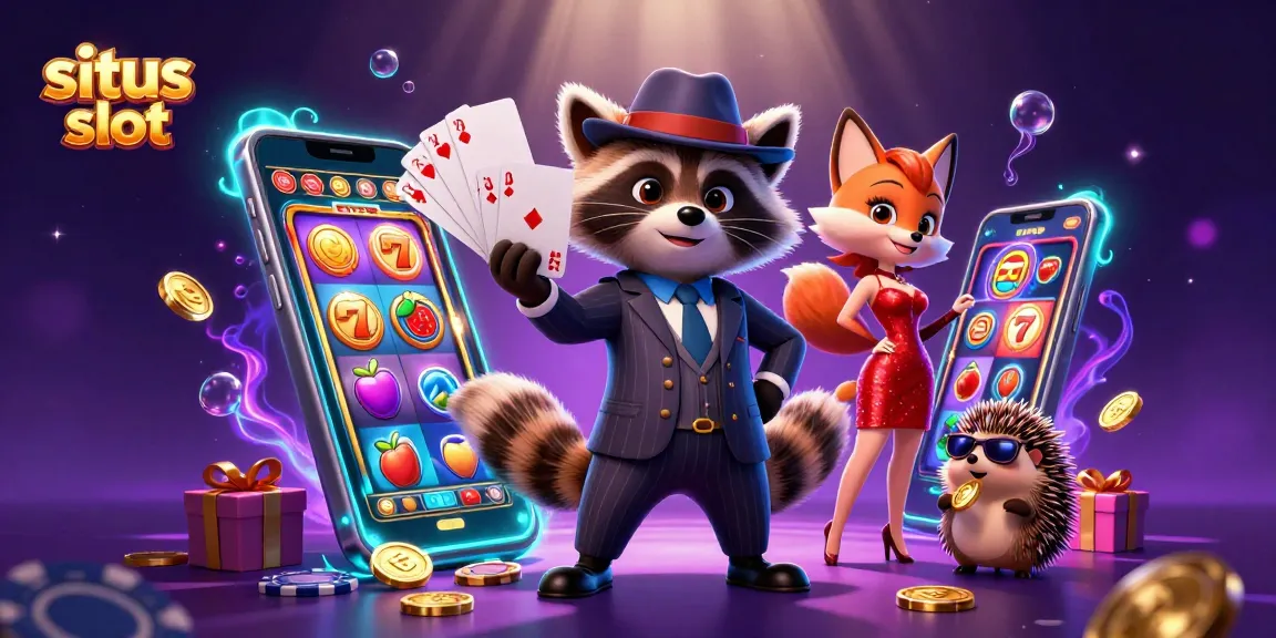 Experience the thrill of situs slot with exciting game elements and vibrant characters in action.