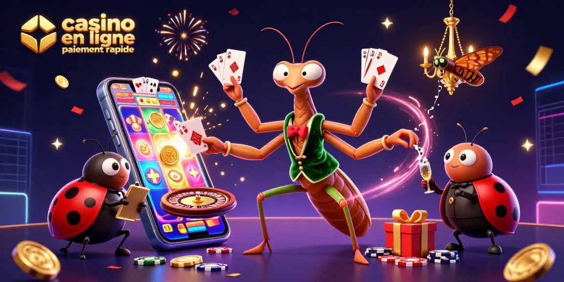 Jouer sur un casino en ligne paiement rapide avec des gains instantanés et services rapides.