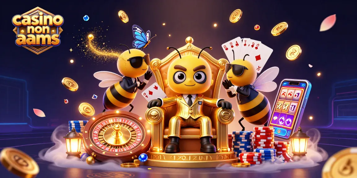 Giocare nel casino non AAMS con emozionanti vincite in un'illustrazione vibrante.