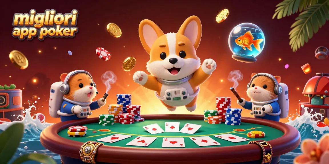 I migliori app poker offrono azioni avvincenti, chips volanti e un'atmosfera elettrizzante nel poker online.
