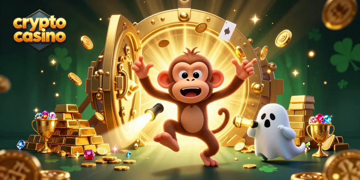Vivi l'emozione del crypto casino con un scatenato scimmia poltergeist e un cacciatore di fantasmi
