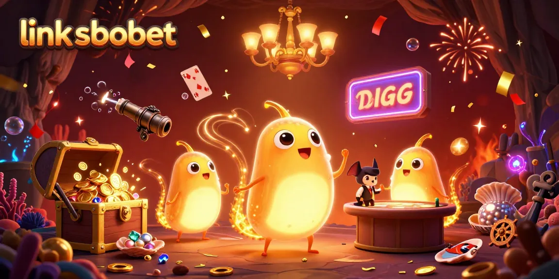 Experience exciting gameplay at link sbobet with glowworms lighting up the casino atmosphere.