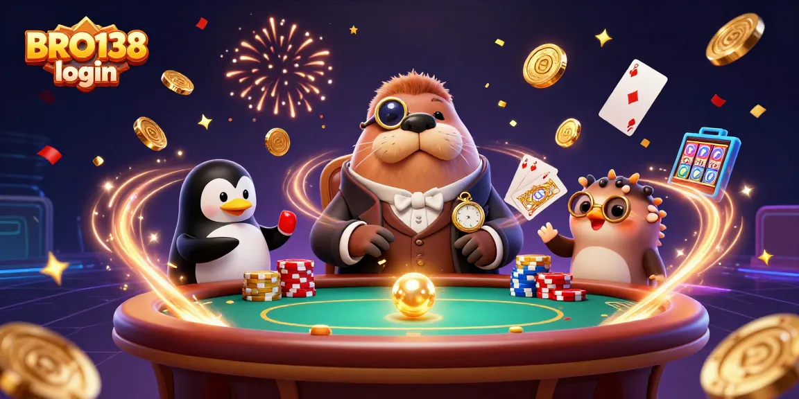 Experience seamless gameplay with BRO138 login while enjoying vibrant casino adventures featuring delightful characters and dynamic gaming elements.