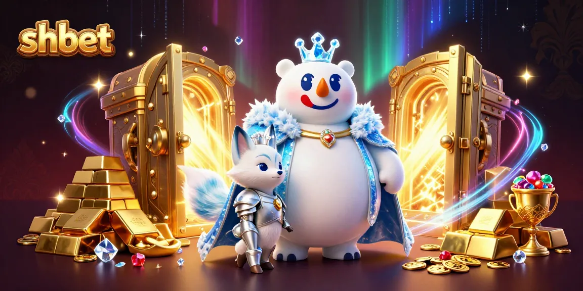 Experience shbet's thrilling world of gaming with a majestic ice king and treasure galore.