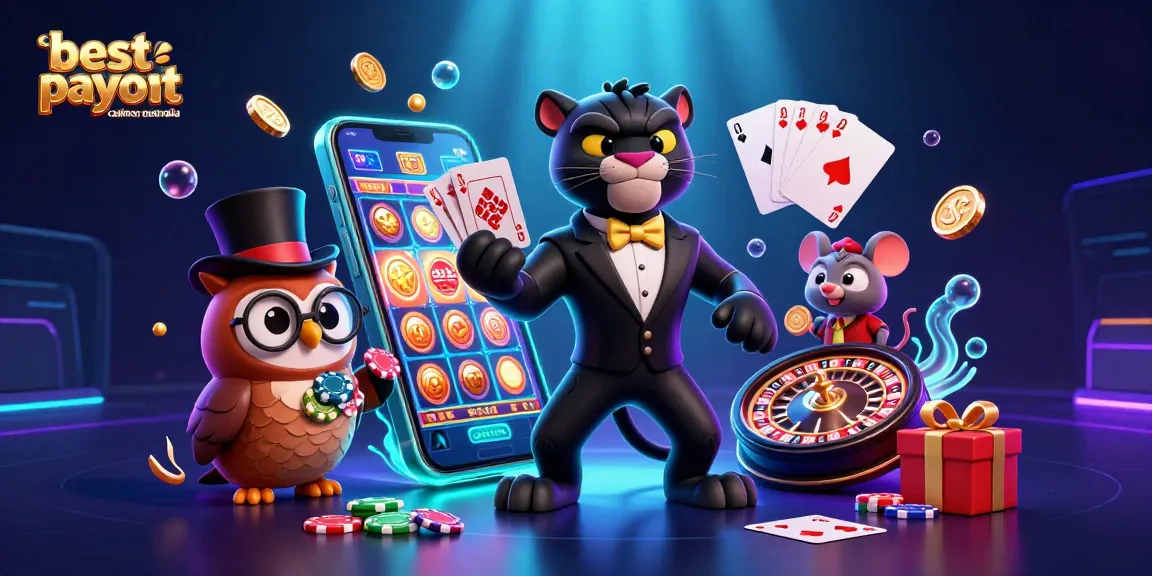 Experience the excitement of the best payout casinos Australia with rich gaming elements and vibrant characters.