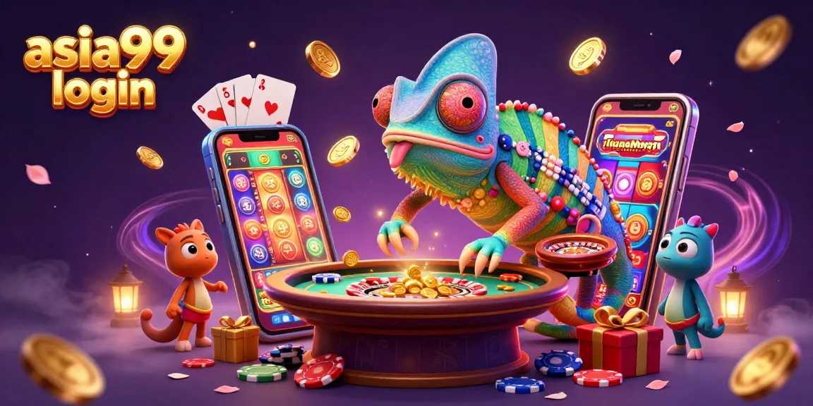 Experience thrilling games with asia99 login through a vibrant casino scene