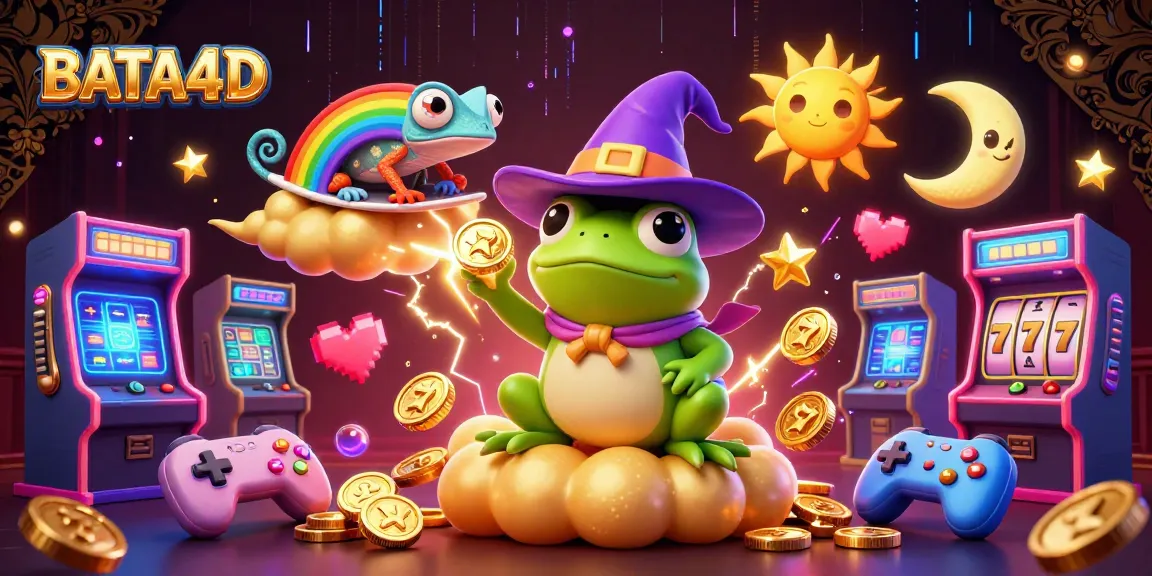 BATA4D invites players to enjoy a golden coin storm in an enchanting 3D casino adventure